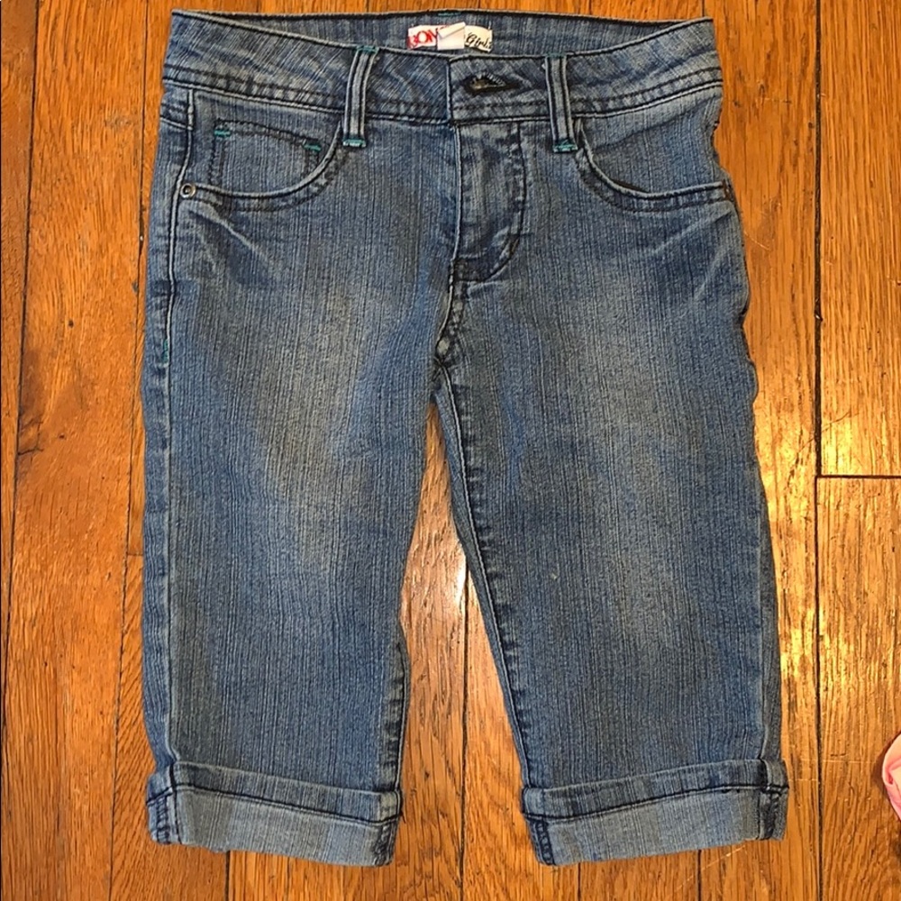 Girls Capri Jeans